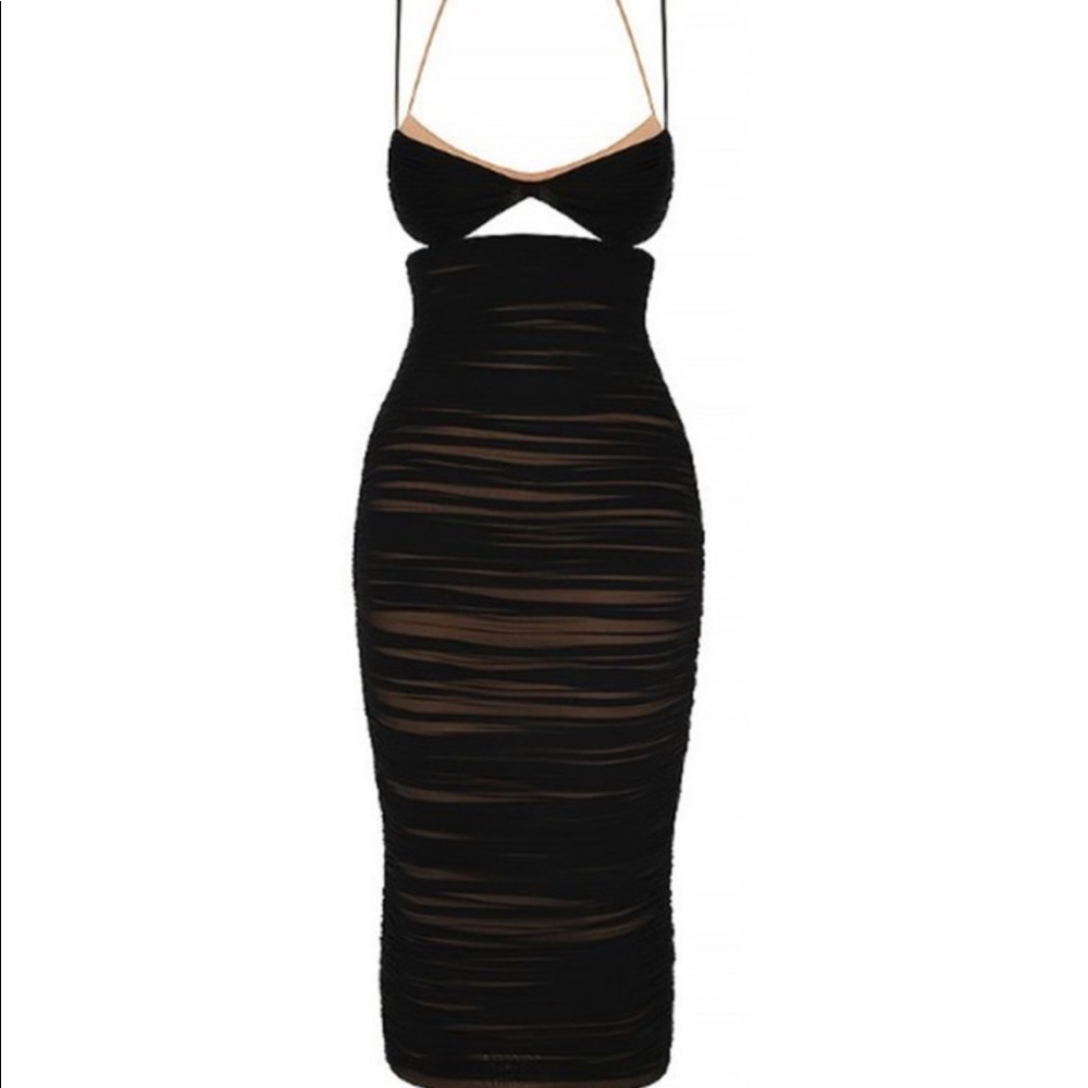 This bodycon dress comes in multiple sizes S-L